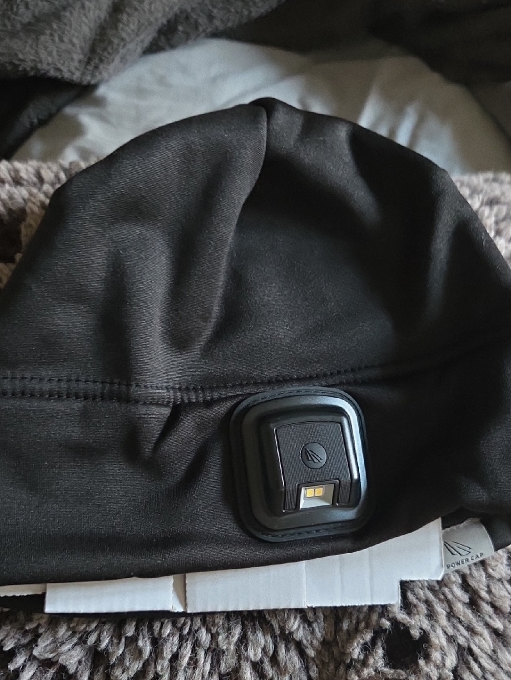 LED Light Beanie Hat – Black PowerCap